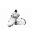 Buty do podnoszenia ciężarów biało-szare J1038N-P