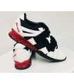 Buty do podnoszenia ciężarów biało-czerwone WL9501R-P