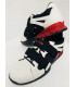 Buty do podnoszenia ciężarów biało-czerwone WL9501R-P