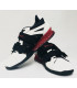 Buty do podnoszenia ciężarów biało-czerwone WL9501R-P
